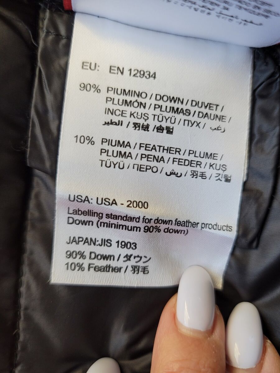 MONCLER Down Jacket Size 3 Black Gold Logo Sm/Med MONCLER Down Jacket Size 3 Black Gold Logo Sm/Med