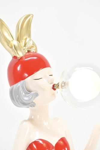 Red Girl with Bubble Small - Picture 4 of 5