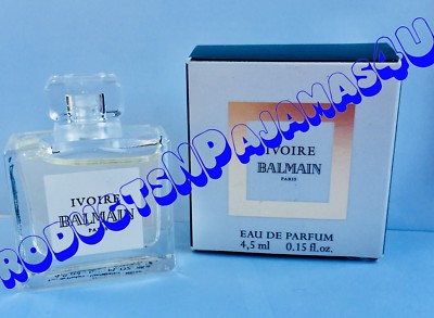 Balmain IVOIRE BALMAIN Eau de Parfum MINI 0.15oz/4.5ml NEW in BOX Free Shipping