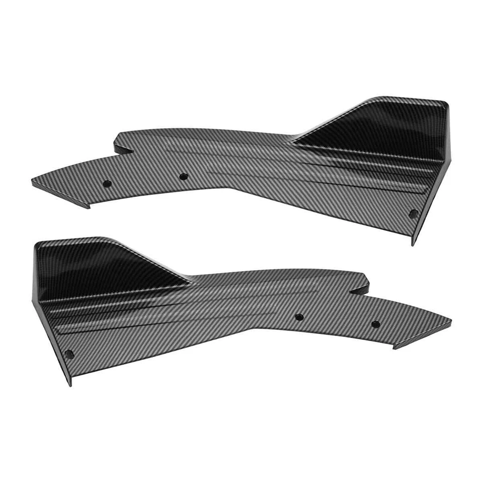 Carbon Fiber For Nissan Sentra Altima Rear Bumper Spoiler Splitter Lip Diffuser Foto 3 de 4