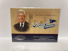 2004 Playoff Honors Fans of the Game #253 Peter Gammons