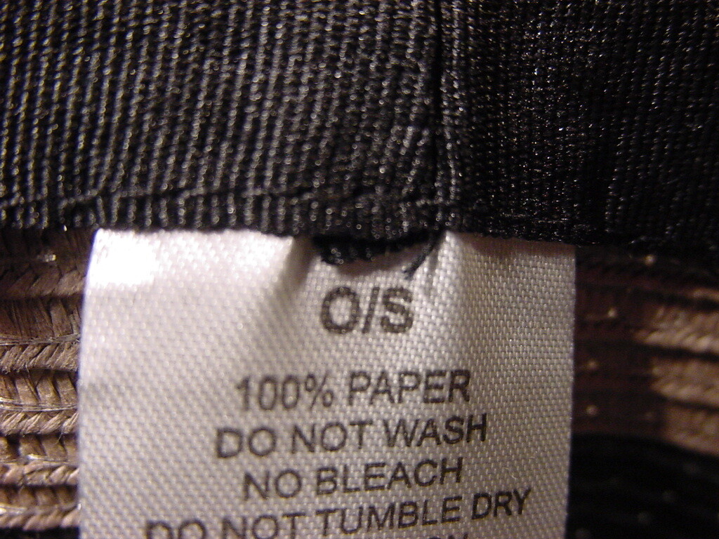 FEDORA HAT - 100% PAPER - WOMEN'S ONE SIZE FITS MOST