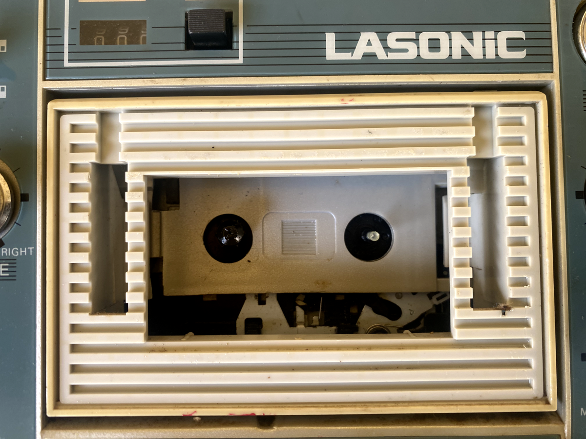 VINTAGE BOOMBOX LASONIC TRC-920T RADIO RECORDER CASSETTE PARTS-1