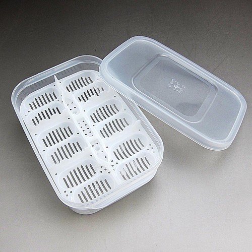 Reptiles Egg Incubator Tray Lizard Eggs Hatcher Box Case Breeding Tools - Picture 6 of 14