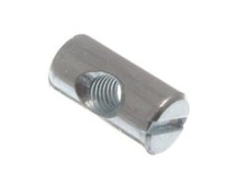 Barrel Nuts M6 X 10 X 13 MM Asymmetric For Furniture Bolt Various Packs