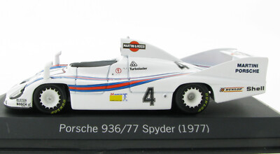 Miniature Minichamps 1/43 – Porsche 936/77 Spyder N°4 Le Mans 1977 – Édition Limitée