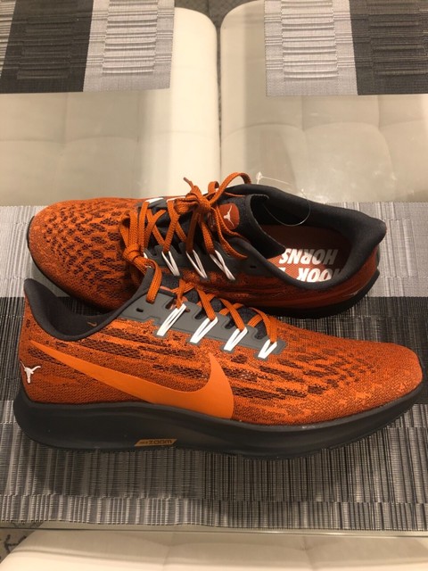 The Nike Air Zoom Pegasus 37 Texas Longhorns just dropped