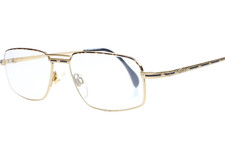 CAZAL Model 774 Col. 737 Gold Black Titanium Luxury Germany Eyeglasses 55mm