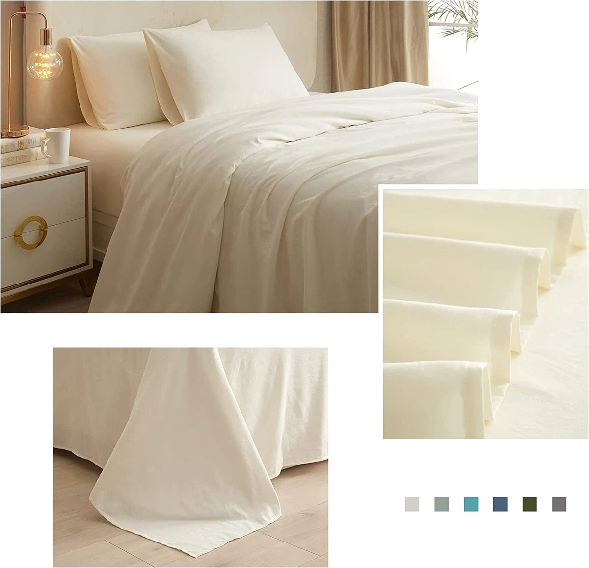 Ivory queen sheet set deals