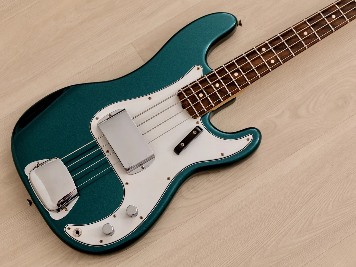 1969 Fender Precision Bass Ocean Turquoise Vintage Bass w Case eBay
