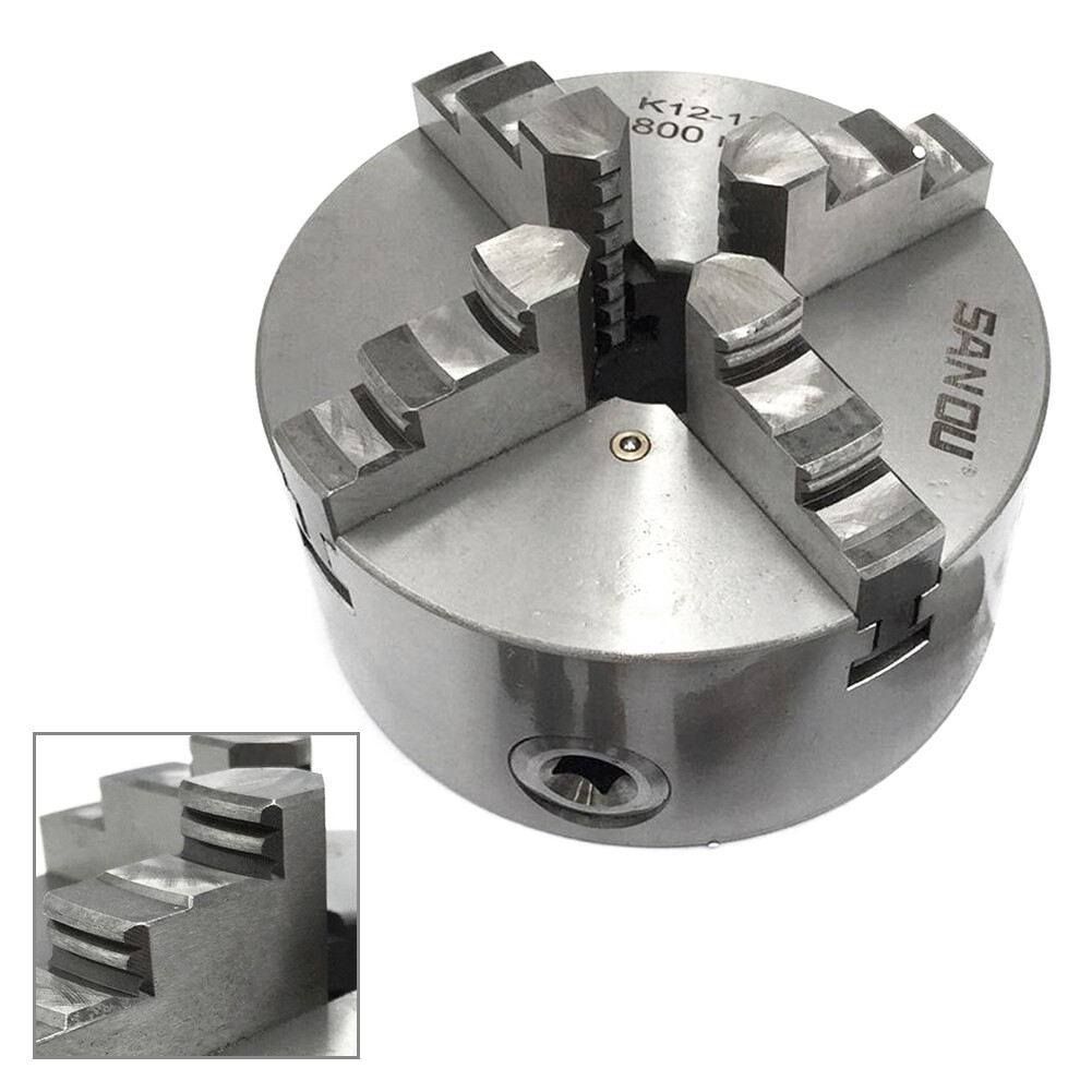 4-Jaw 200MM Self Centering K12 Lathe Chuck 8 CNC Mini Metal Lathe