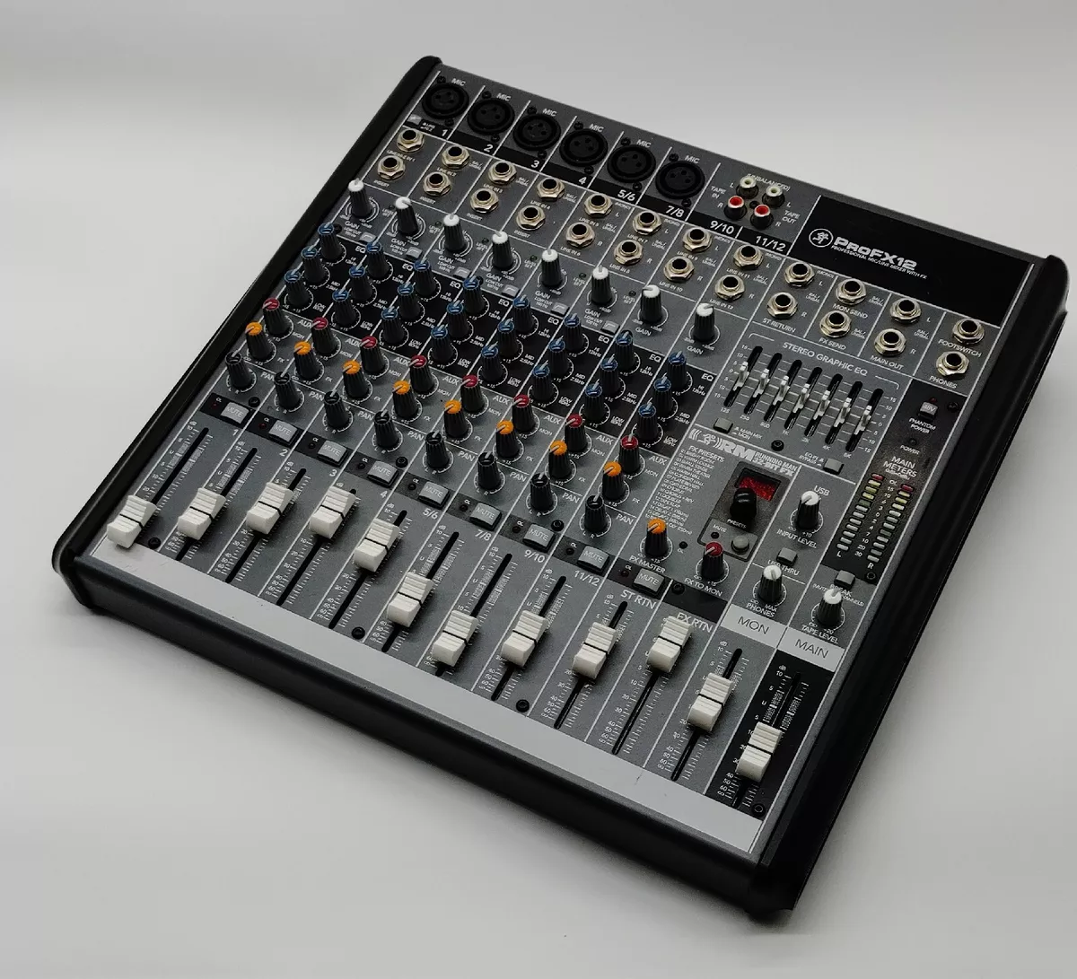 Mackie ProFX12 12-Channel Professional Mic/Line Mixer with FX | eBay