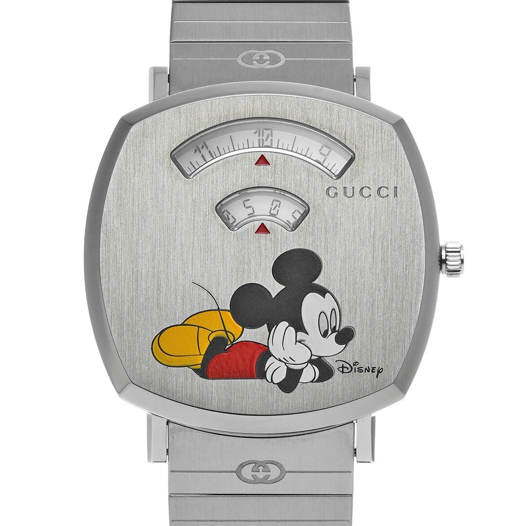 Gucci x Disney Grip YA157419 38mm Cassa in Acciaio Inox con Topolino