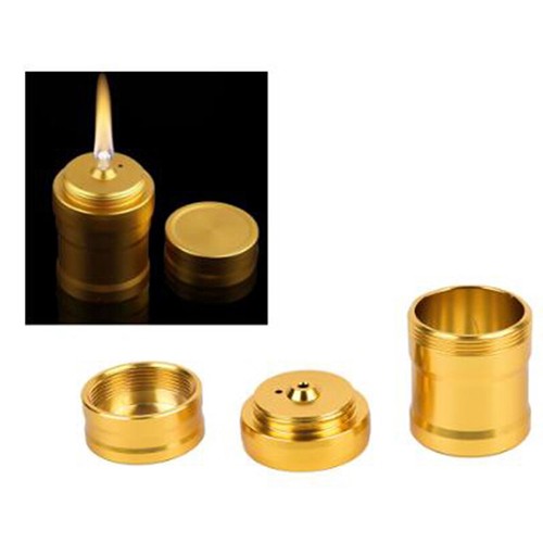 Metal Alcohol Lamp Portable Liquid Stoves For Outdoor Survival Camping Hiki.go - Picture 1 of 9