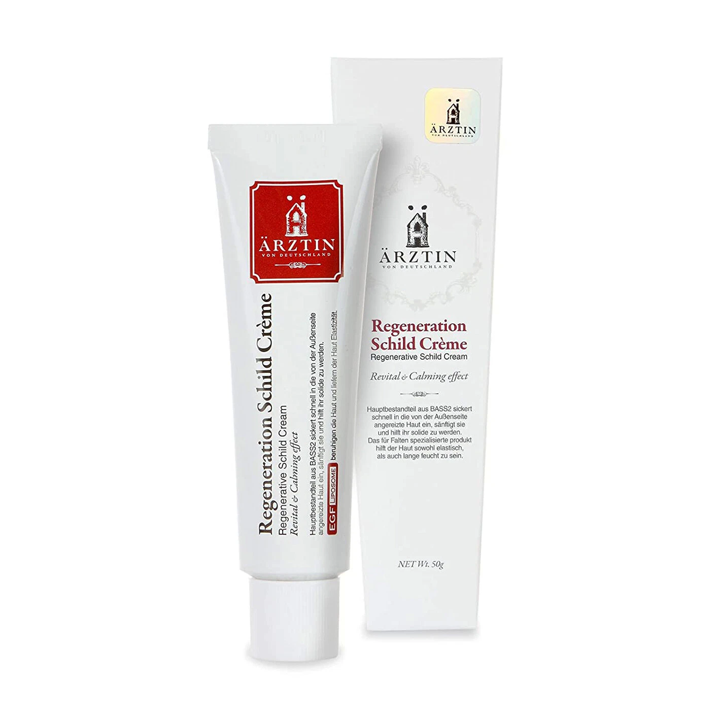 ARZTIN Regeneration Schild Cream 1.76oz / 50g Anti-aging , EGF LIPOSOME K-Beauty
Opens in a new wind