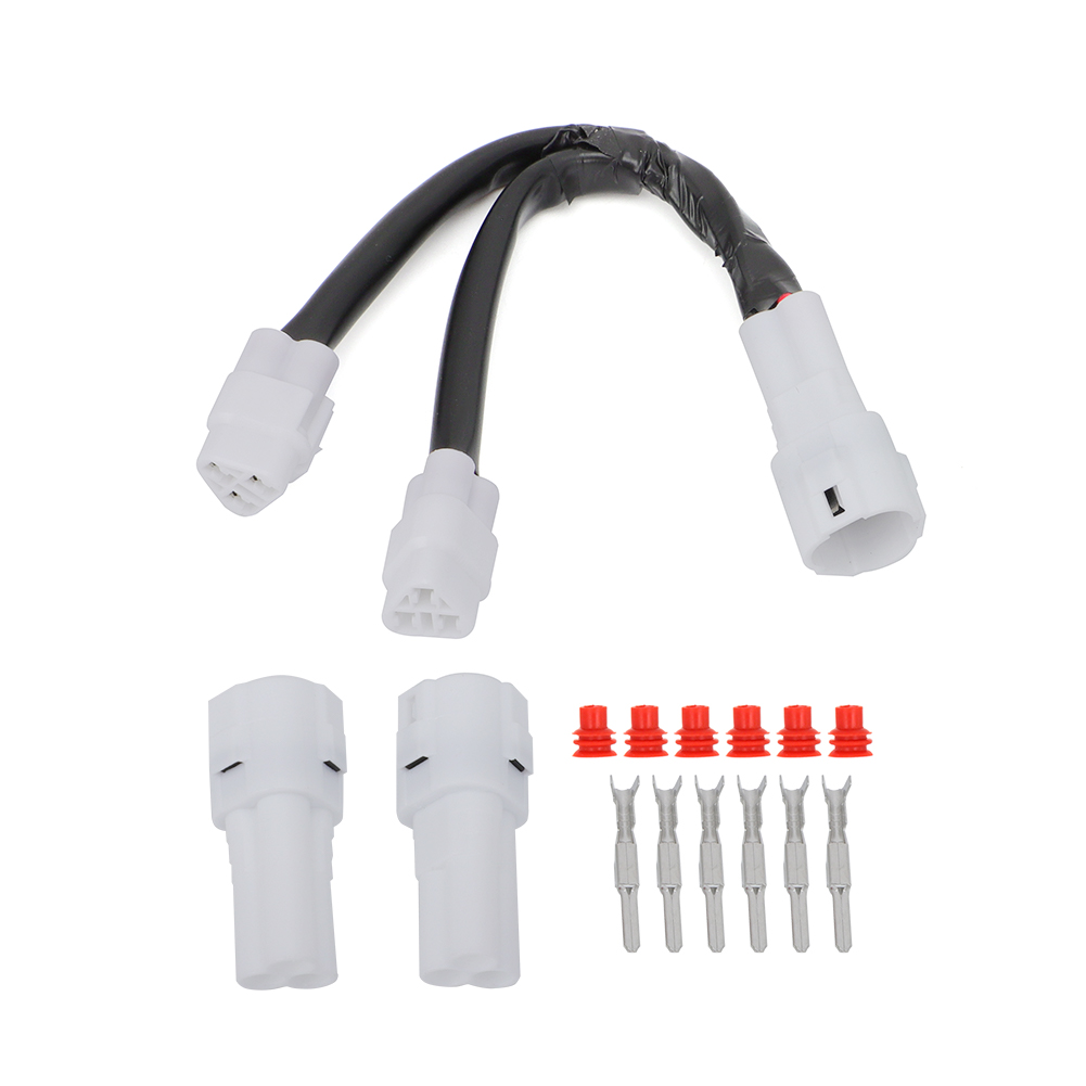 UK Power Splitter USB Charger Grips Auxiliary Light For Yamaha Super