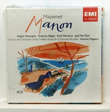 GHEORGHIU, ALAGNA, PAPPANO - MASSENET manon EMI 3xCDs STILL SEALED