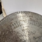Symphonion Perforated Metal Music Box Disc Plate, Approx. 13 in Diameter — photo 5