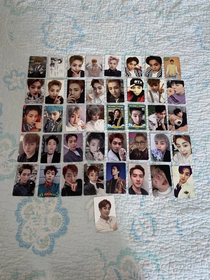 EXO photocards Set Xiumin D.O Baekhyun Album Misc Pcs Kpop (read Desc!) - Image 3 of 4