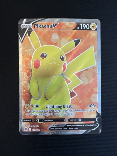 Pikachu V (Full Art) — Brilliant Stars