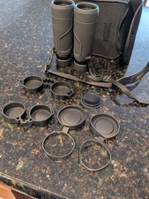 Binocular Lens Covers 10x42 Rubber Caps Set Dustproof Rain Guard Protector USNew