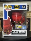 2025 SDCC EXCLUSIVE FUNKO POP AZRAEL BATMAN OFFICIAL CON STICKER COMIC CON