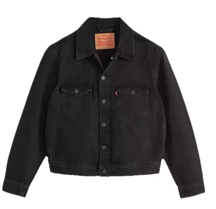 Levi's Denim Black Coats, Jackets & Vests for Men | eBay