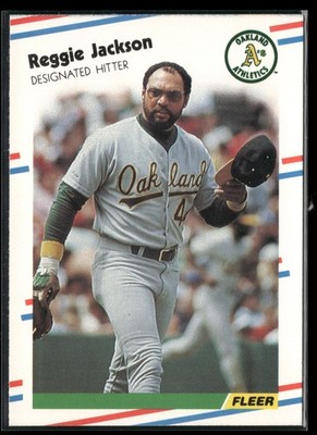 1988 Fleer - Reggie Jackson #283