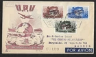 SPAIN IFNI TO MADRID FDC AIR MAIL REGISTERED ANNIVERSARY COVER 1949