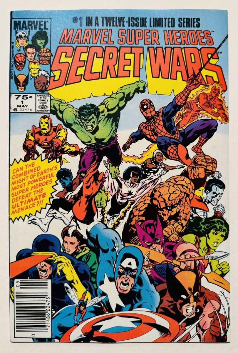 Secret wars #1-9 コンプリートセット アメコミリーフ MARVEL SUPER HEROES SECRET WARS 1 2 3 4 5 6 7 8 9 10 11 12