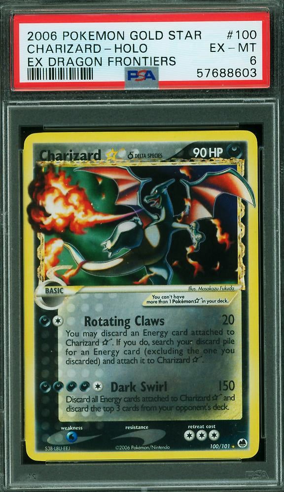 Charizard Star (Delta Species) 100/101 Dragon Frontiers Holo Charizard Star (Delta Species) 100/101 Dragon Frontiers Holo