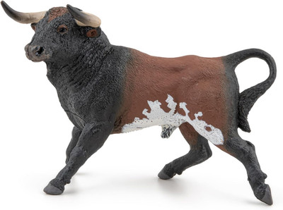 - Spanish Bull - Realistic Figurine - for Ages 3+ - Farmyard Collection - Hand P