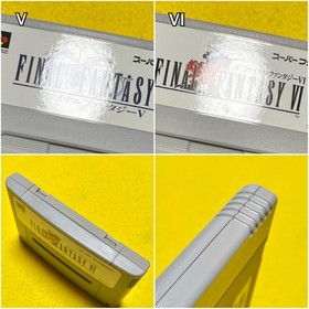 Lot 4 Final Fantasy 4 5 6 IV V VI Chrono Trigger set Super Famicom SFC JP w/Box