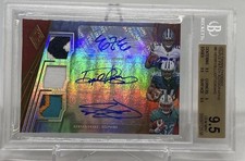 2016 ezekiel elliott / DERRICK HENRY AUTO RELIC RC SP/20 BGS 9.5 POP1 COLLECTION
