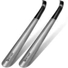 Metal Shoe Horns 7.5-16.5 , Shoehorns Long Travel for Kids Adult