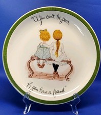 HOLLY HOBBIE COLLECTORS EDITION MADE IN THE USA 10"INCH PORCELAIN PLATE