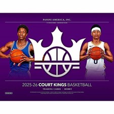 25-26 Panini Court Kings Basketball Hobby Box Factory Sealed 25PAKCK