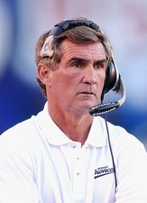 Denver Broncos Head Coach Mike Shanahan on the sideline at an NFL - Old Photo 6