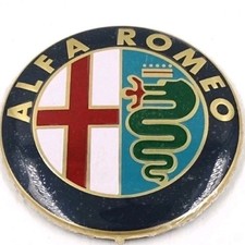 74MM for Alfa Romeo Emblem Badge Car Front Rear Sticker Gold 