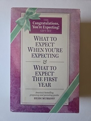 What to Expect When You're Expecting and The First Year Set of 2 