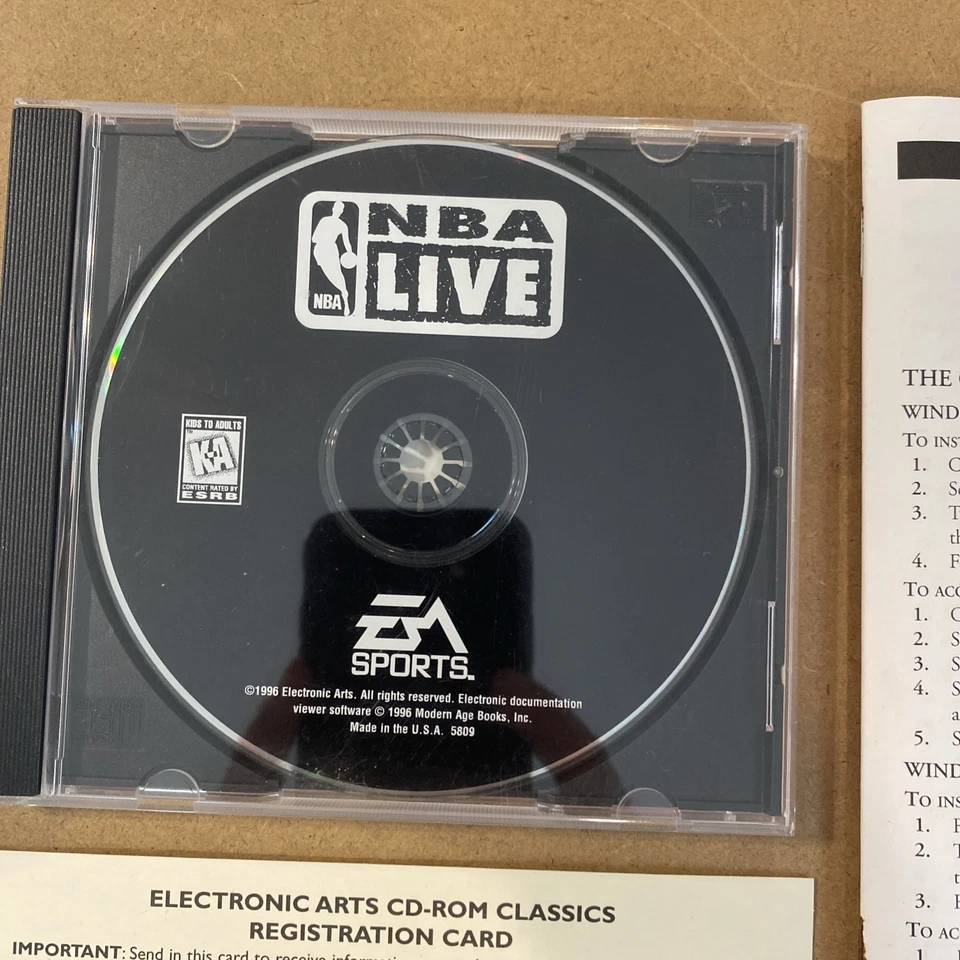EA Sports: Juego PC Live 95 - MS-DOS - Completo con Caja y Manuales Foto 3 de 4