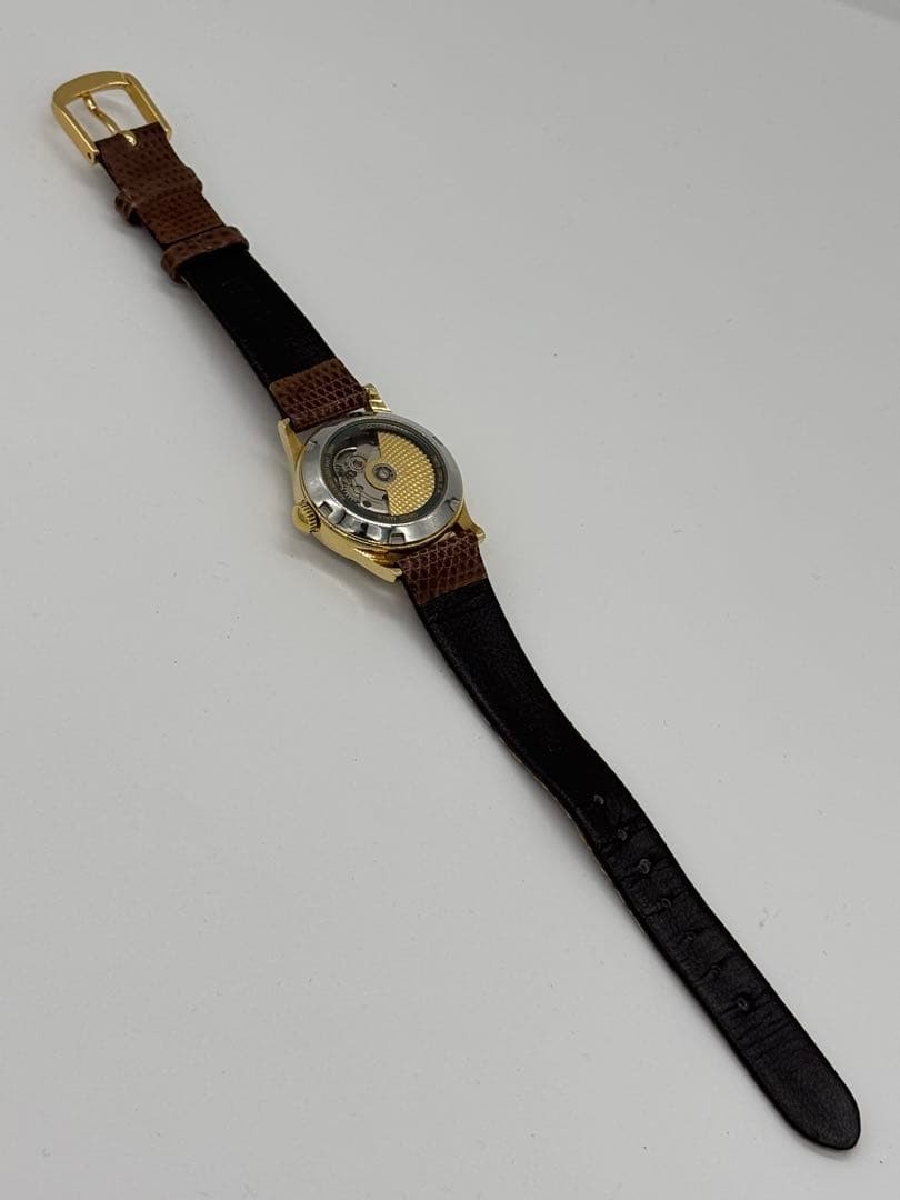 Oris Pointer Date Skeleton Auto Watch Ladies Ivor… - image 9