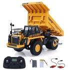 1/50 Electric Dump Truck RC Construction Vehicle Tipper Lights Sound Effect UBS