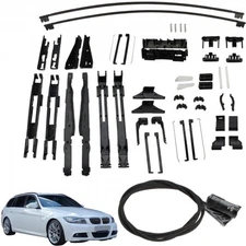 For BMW E91 Panoramic Sunroof Front & Rear Rail Sliding Repair Kit