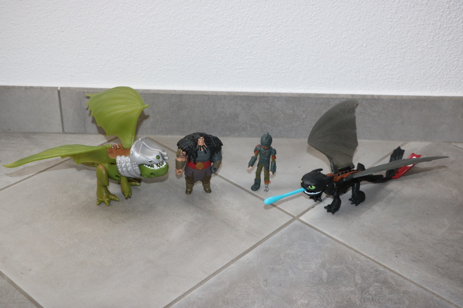 How to train your dragon trainer Sdentato Toothless and Armored Hiccup Drago