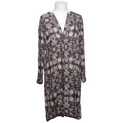 Plus Fine, Kleid, Größe: M, Grau/Beige, Viskose, Print, Damen #yQ1