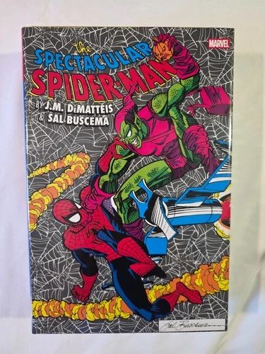 SPECTACULAR SPIDER-MAN J.M. Dematteis Sal Buscema Omnibus New Sealed