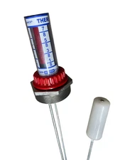 Pitco Therma-Level Long High Limit + Oil Gauge 70-90lb Fryer P6072185 Used