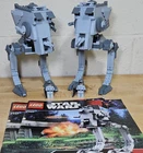 LEGO Star Wars 2x AT-ST Walker 7657 Episode VI 244pc Complete Set w/ Manual
