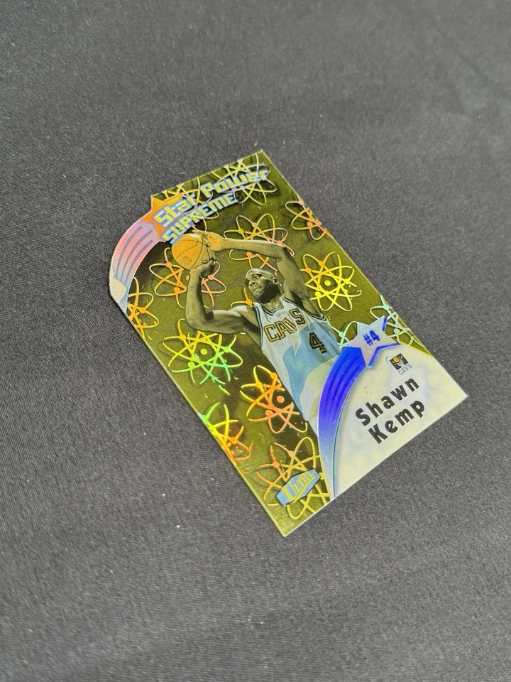 Fleer Ultra Shawn Kemp Star Power Supreme 1997/98 lámina holo de acetato 6/20🔥rara🔥 Foto 3 de 4